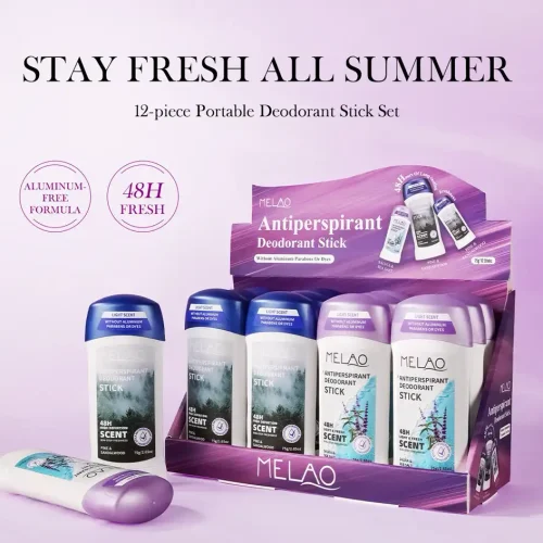 Sage & Sea Salt Underarm Deodorant Stick 75g | Fresh Solid Antiperspirant